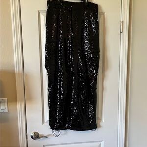 Elegant Black cargo pants 6